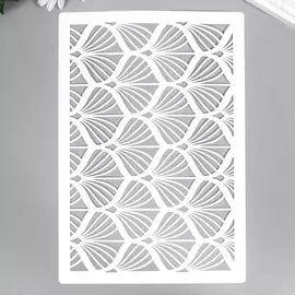 Пластиковый трафарет для творчества