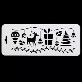 Трафарет бордюрный