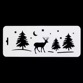 Трафарет бордюрный пластиковый