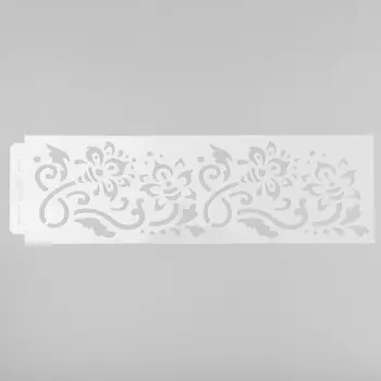 Трафарет бордюрный пластик