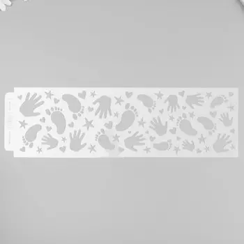 Трафарет бордюрный пластик