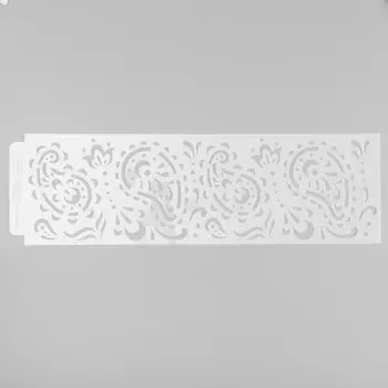 Трафарет бордюрный пластик