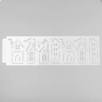 Трафарет бордюрный пластик