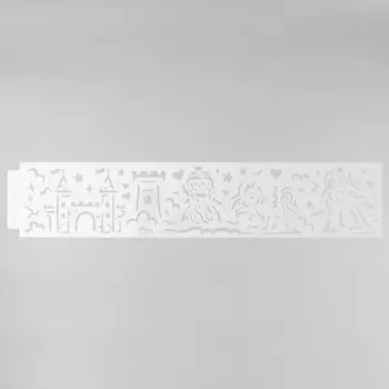 Трафарет бордюрный пластик