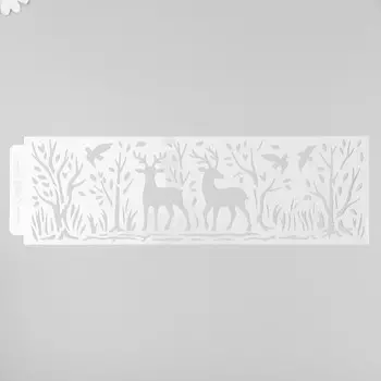 Трафарет бордюрный пластик