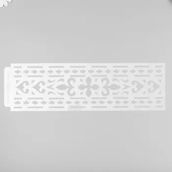 Трафарет бордюрный пластик