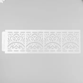 Трафарет бордюрный пластик