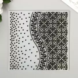 Трафарет для эмбосирования пластик