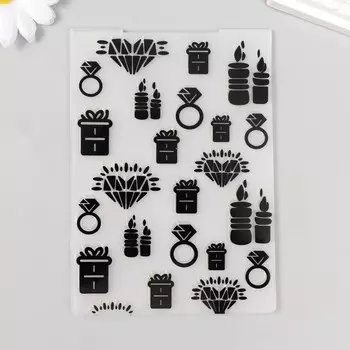 Трафарет для эмбосирования пластик