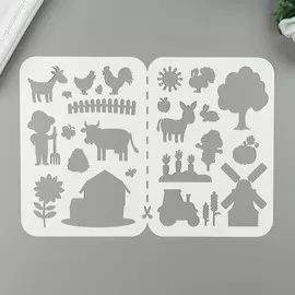 Трафарет пластик