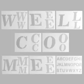 Трафарет пластик