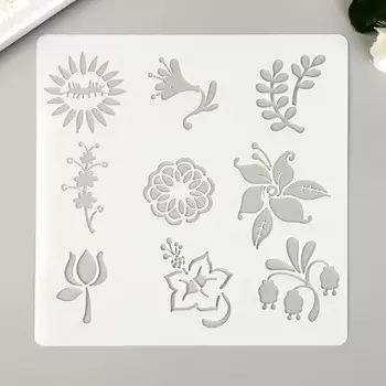 Трафарет пластик