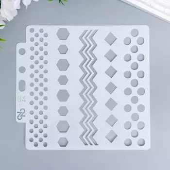 Трафарет пластик