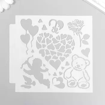 Трафарет пластик