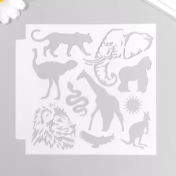 Трафарет пластик