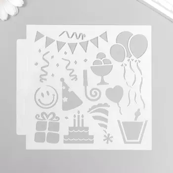 Трафарет пластик