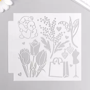 Трафарет пластик