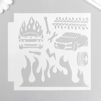 Трафарет пластик