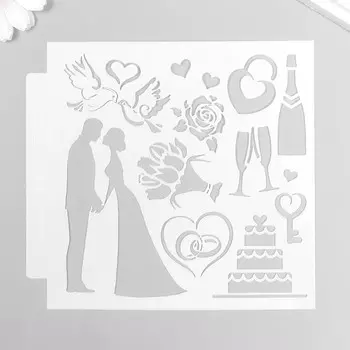 Трафарет пластик