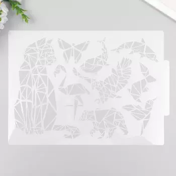 Трафарет пластик