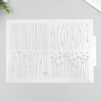 Трафарет пластик