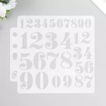 Трафарет пластик