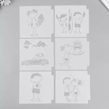 Трафарет пластик