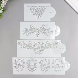 Трафарет пластик бордюрный