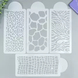 Трафарет пластик бордюрный