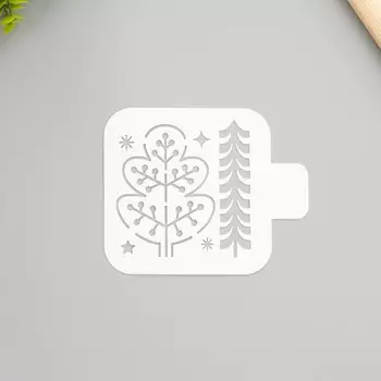 Пластиковый трафарет для творчества