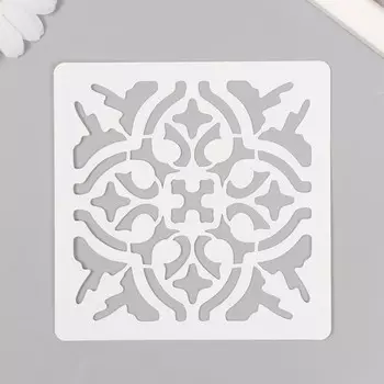 Трафарет плитка 11х11 см