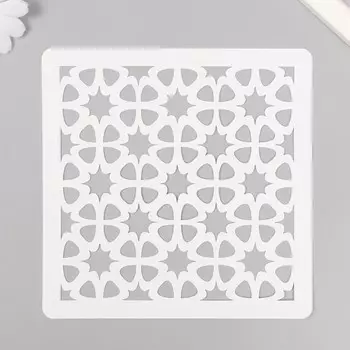 Трафарет плитка 15х15 см