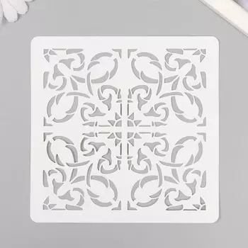 Трафарет плитка 15х15 см