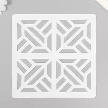 Трафарет плитка 15х15 см