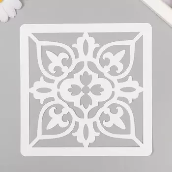 Трафарет плитка 15х15 см