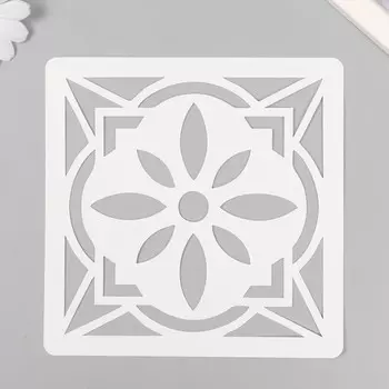 Трафарет плитка 15х15 см