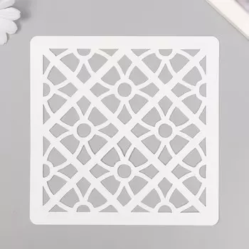 Трафарет плитка 15х15 см