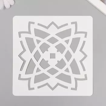 Трафарет плитка 15х15 см