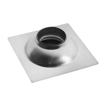 Трап zein engr, 100100 мм, вертикальный, внеш/внутр d=40/37 мм, нерж. сталь, хром