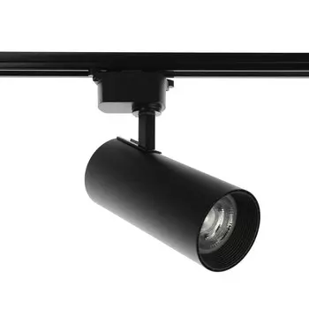 Трековый светильник luazon lighting, ltl-012, 30 вт, 2100 лм, 4000 k, черный, свечение нейтральное белое