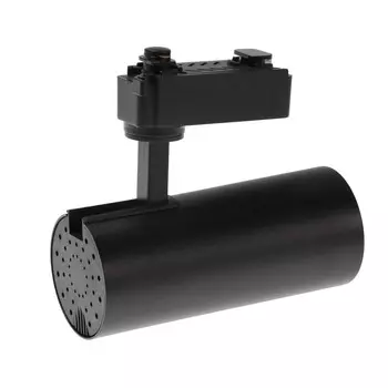 Трековый светильник luazon lighting, tsl-012, 20 вт, 1400 лм, 2800k, черный, свечение теплое белое