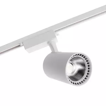Трековый светильник luazon lighting tsl-016, 30 вт, 2400 лм, 2700-6500к, управление с пульта, белый, 3 режима свечения