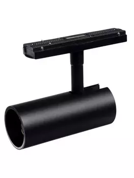 Трековый светильник ftl-007, серия flat, 10 вт, 48 в, 4000к, ip20, черный, свечение нейтральное белое