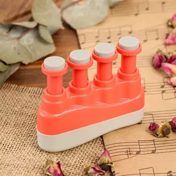 Тренажер для пальцев рук музыканта music life, красный