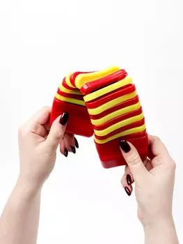 Трещотка-кокирико music life, красная