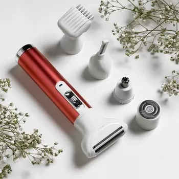 Триммер женский 5 в 1 lep-06, от usb, розовый