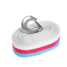 Трос-лента буксировочный torso standart, 5 т, 4,5 м, 1 крюк, 1 петля