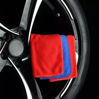 Тряпка для мытья авто, grand caratt, микрофибра, 180 г/м, 2525 см, набор 3 шт