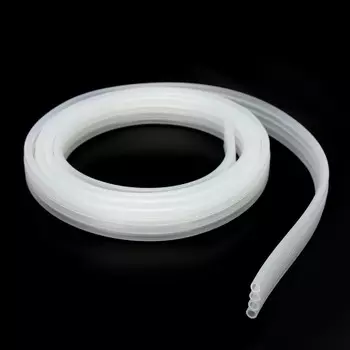 Трубка-шланг для компрессора силиконовая, 4 мм, 2 м, 4х-трубная