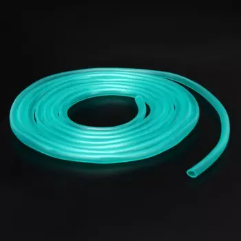 Трубка-шланг для компрессора силиконовая, 4 мм, 2 м, зеленая